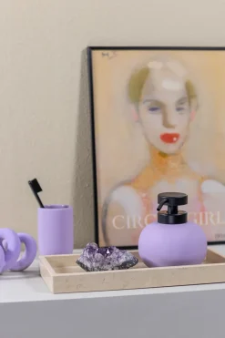 Clearance Mette Ditmer Dispensador de jabón Lotus, Light moradoc Púrpura