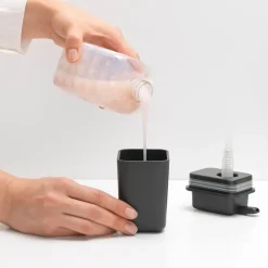 Online Brabantia Dispensador de jabón para cocina 11,5 cm, oscuro Gris