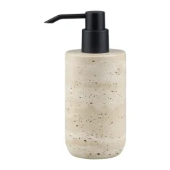 Online Mette Ditmer Dispensador de jabón Travertine 17,5 cm, Linen Beige