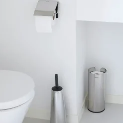 Hot Brabantia Dispensador de rollos de papel higiénico ReNew , Brilliant steel Plateado