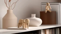 Discount Kay Bojesen Denmark Elefante Liliput Kay Bojesen, Roble Beige
