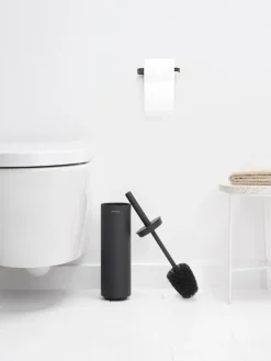 Clearance Brabantia Escobilla con soporte MindSet, Mineral Infinite Grey Gris