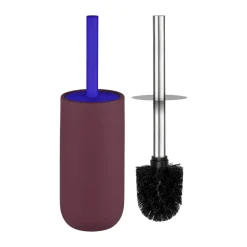 Clearance Mette Ditmer Escobilla de baño Lotus play, incl. 2 cabezales de cepillo, Wine Rojo