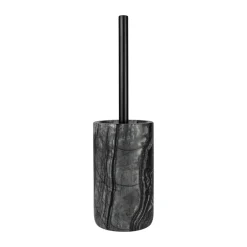 Outlet Mette Ditmer Escobilla de baño Marble 36 cm, Negro-gris NegroGris