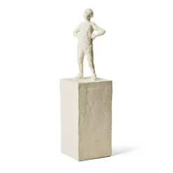 Discount Kähler Escultura Astro, Leo Blanco