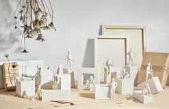 Kähler Escultura Astro, Libra Blanco