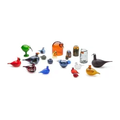 Hot Iittala Escultura Birds by Toikka, Little Tern Rojo