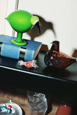 Sale Iittala Escultura Birds by Toikka, Ibis Verde