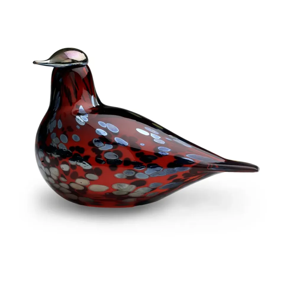 Best Iittala Escultura Birds by Toikka, Ruby bird Rojo