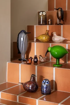 Best Iittala Escultura Birds by Toikka, Ruby bird Rojo