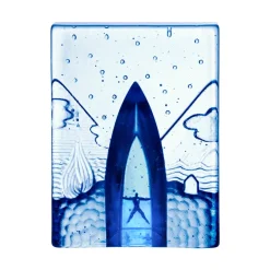Discount Kosta Boda Escultura Blues, Four Elements Azul