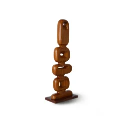 Online HKliving Escultura de madera tallada a mano 71 cm, Brown Marrón