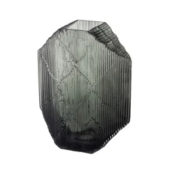 Hot Iittala Escultura de vidrio Kartta 33,5 cm, oscuro Gris