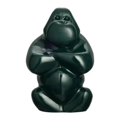 Best Kosta Boda Escultura Gabba Gabba Hey 305 mm, oscuro Verde