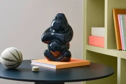 Best Kosta Boda Escultura Gabba Gabba Hey 305 mm, oscuro Verde