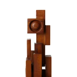 HKliving Escultura Skyline S, Espresso Marrón