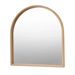 Hot Broste Copenhagen Espejo Alva 62x68 cm, Roble Marrón