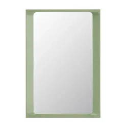 Online Muuto Espejo Arced 80x55 cm, Light green Verde