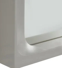 Hot Muuto Espejo Arced 170x61 cm, Light grey Gris