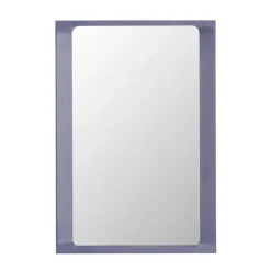 Best Muuto Espejo Arced 80x55 cm, Light lilac Púrpura