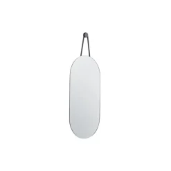 Outlet Zone Denmark Espejo A-Wall Mirror, Black, small Negro