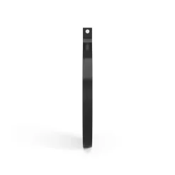 Clearance Swedese Espejo Comma redondo Ø40 cm, Fresno teñido de Negro