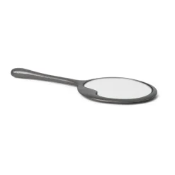 Online Ferm Living Espejo de mano Lava, Aluminio ennegrecido Gris
