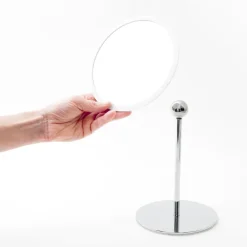 Discount Bosign Espejo de mesa AirMirror x10 desmontable magnético, Ø16,5 cm Blanco