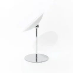 New Bosign Espejo de mesa AirMirror x5 desmontable magnético, Ø16,5 cm Blanco
