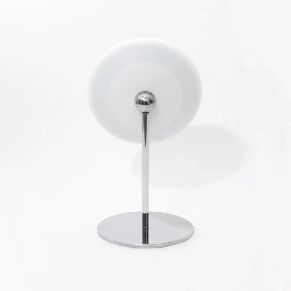New Bosign Espejo de mesa AirMirror x5 desmontable magnético, Ø16,5 cm Blanco