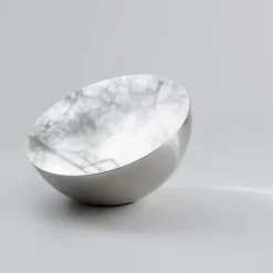 Outlet New Works Espejo de mesa Aura, Acero inoxidable Plateado