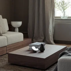 Outlet New Works Espejo de mesa Aura, Acero inoxidable Plateado