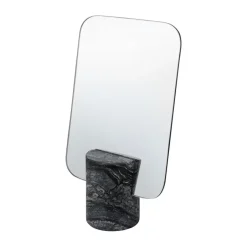 Online Mette Ditmer Espejo de mesa Marble, Black-grey, 30 cm NegroGris