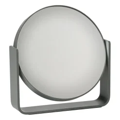 Online Zone Denmark Espejo de mesa Ume con 5x aumento 19x19,5 cm, Grey Gris
