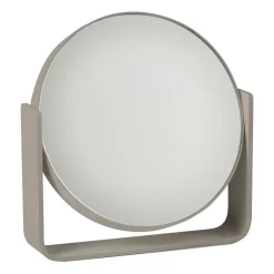 Zone Denmark Espejo de mesa Ume con 5x aumento 19x19,5 cm, Taupe Marrón