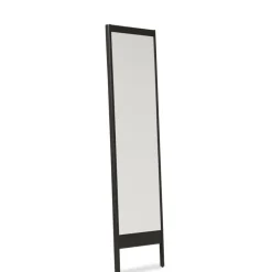 Online Form & Refine Espejo de pared A Line, Black Negro