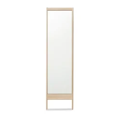 Best Form & Refine Espejo de pared A Line, Roble Blanco