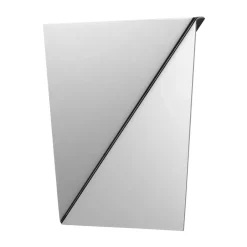 Muuto Espejo de pared Gaze, 25x30 cm Plateado