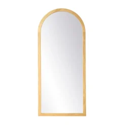 Sale FDB Møbler Espejo de pared I2 Mossø, Oak nature lacquered 40x90 cm Marrón