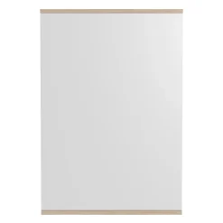 Outlet MOEBE Espejo de pared rectangular 70x100 cm, Oak Marrón