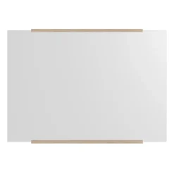 Outlet MOEBE Espejo de pared rectangular 70x100 cm, Oak Marrón