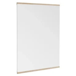 Outlet MOEBE Espejo de pared rectangular 70x100 cm, Oak Marrón