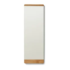 Clearance Form & Refine Espejo de pared Rim 35x110 cm, Roble Marrón