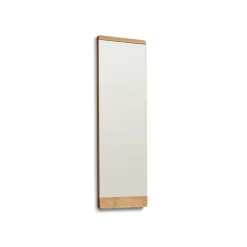 Clearance Form & Refine Espejo de pared Rim 35x110 cm, Roble Marrón
