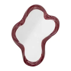 Sale Bloomingville Espejo de pared Violeta 47x61,5 cm, Rojo
