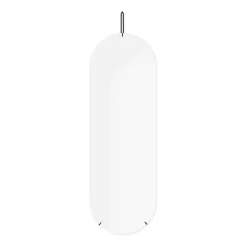 Outlet MOEBE Espejo de pared 40,4x146,9 cm, Black Negro