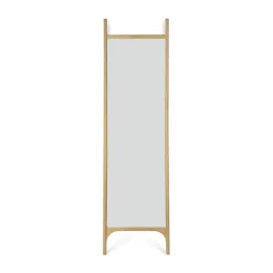 Outlet Ethnicraft Espejo de pie PI, Roble, 190 cm Beige