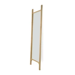 Outlet Ethnicraft Espejo de pie PI, Roble, 190 cm Beige
