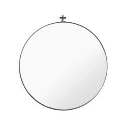 Hot Kristina Dam Studio Espejo Dowel, Stainless steel Ø70 cm Gris