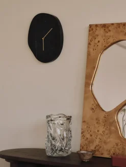 Online Ferm Living Espejo Folia, Natural burl, 82 cm Beige